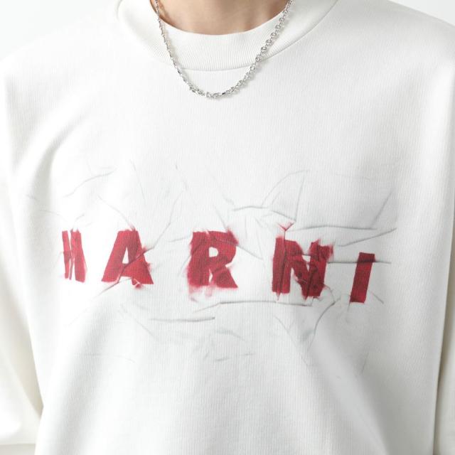 MARNI マルニ トレーナー レディース スウェットシャツ ロゴプリント